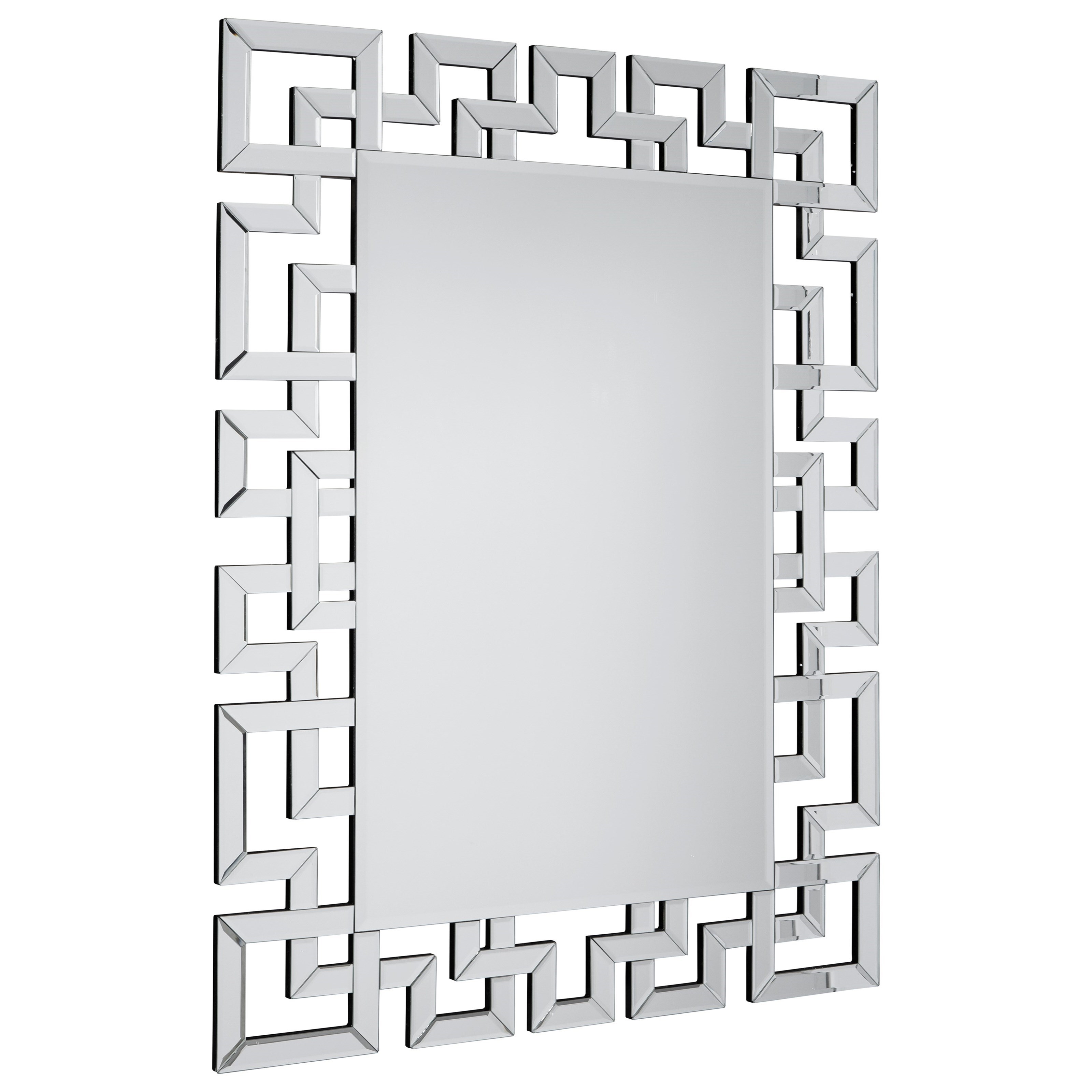 Signature Design by Ashley Accent Mirrors ASHLA8010135 Jasna Greek Key